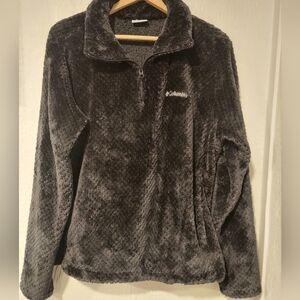 Columbia Women's XXL black quarter Zip Jacket